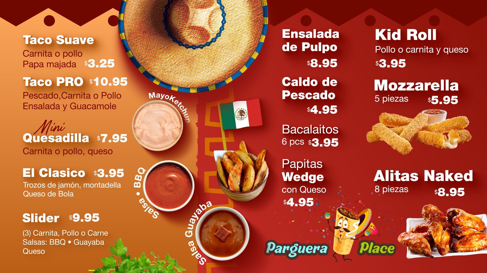 Digital Menu Board for Smart Tv