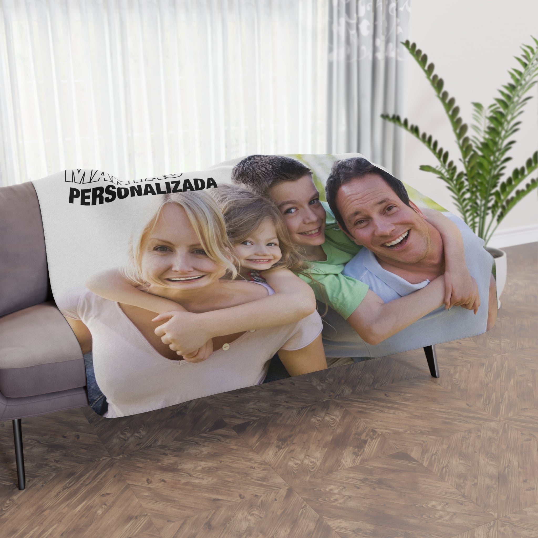 Plush Throw Blanket Custom 60x80 #128