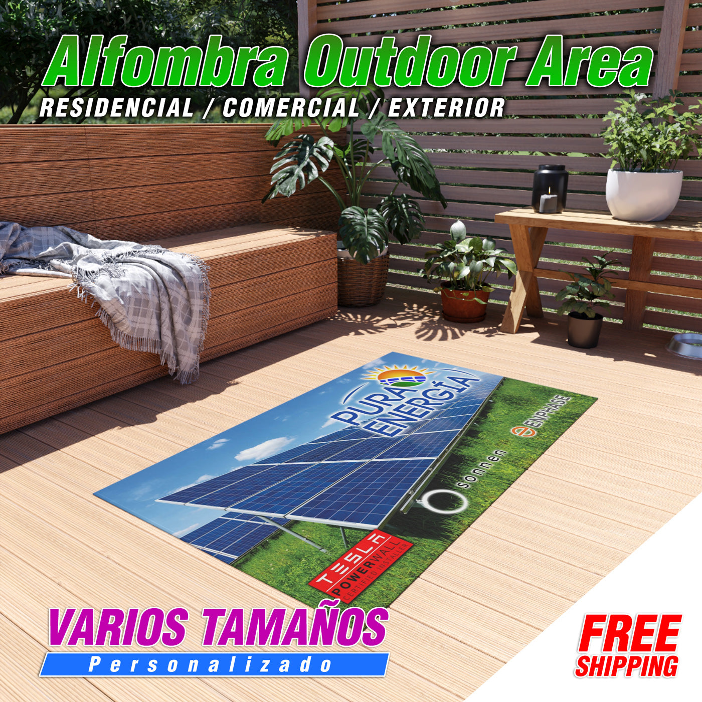 Alfombra Exterior Personalizada