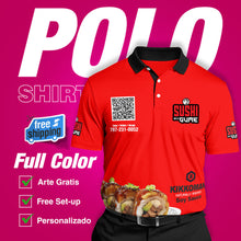 Load image into Gallery viewer, 3 Polo Shirt Full Color Custom #358
