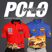 Load image into Gallery viewer, 12 Polo Shirt Full Color Custom #358
