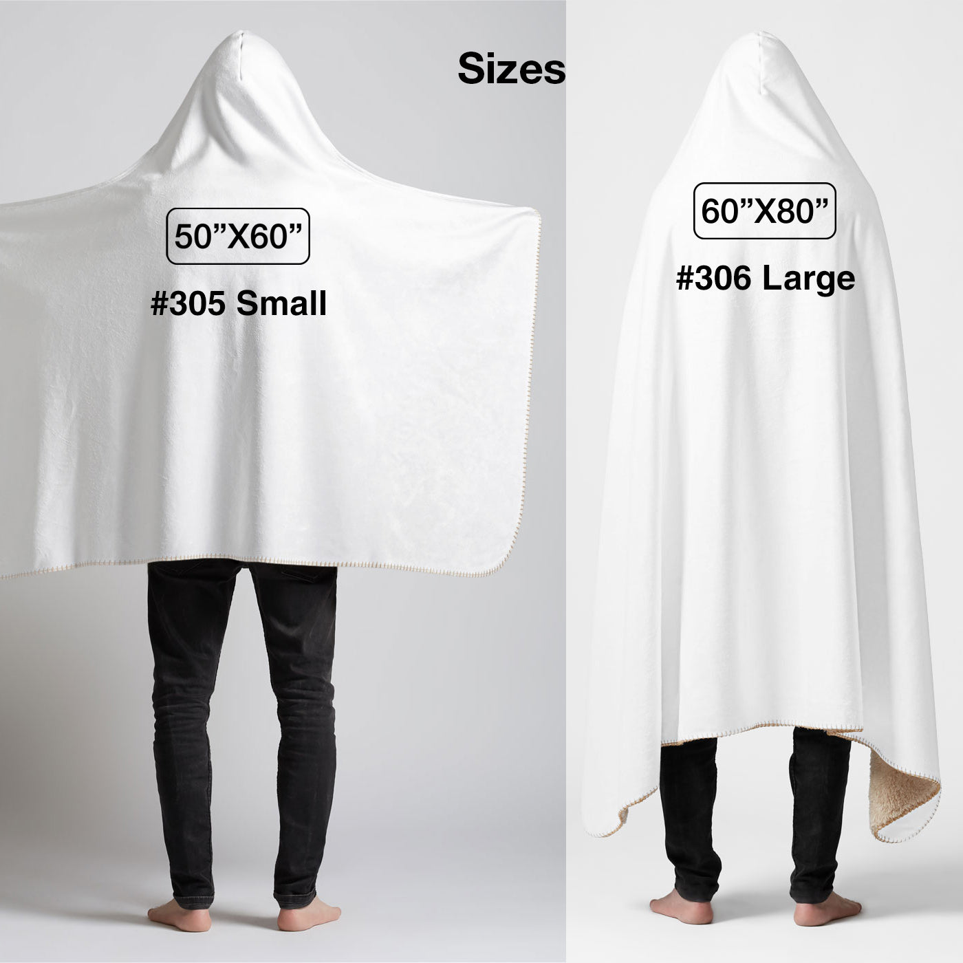 HOODED SHERPA BLANKET Custom #305