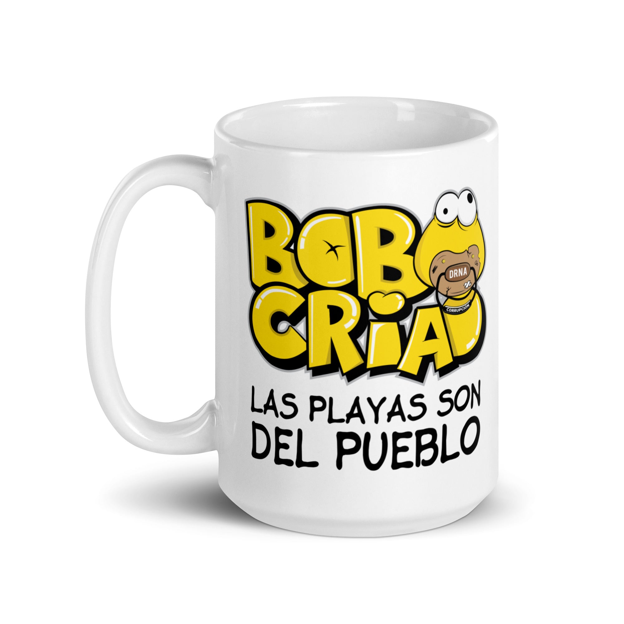 Bobo Criao Taza Ceramica Blanca 11/15onz