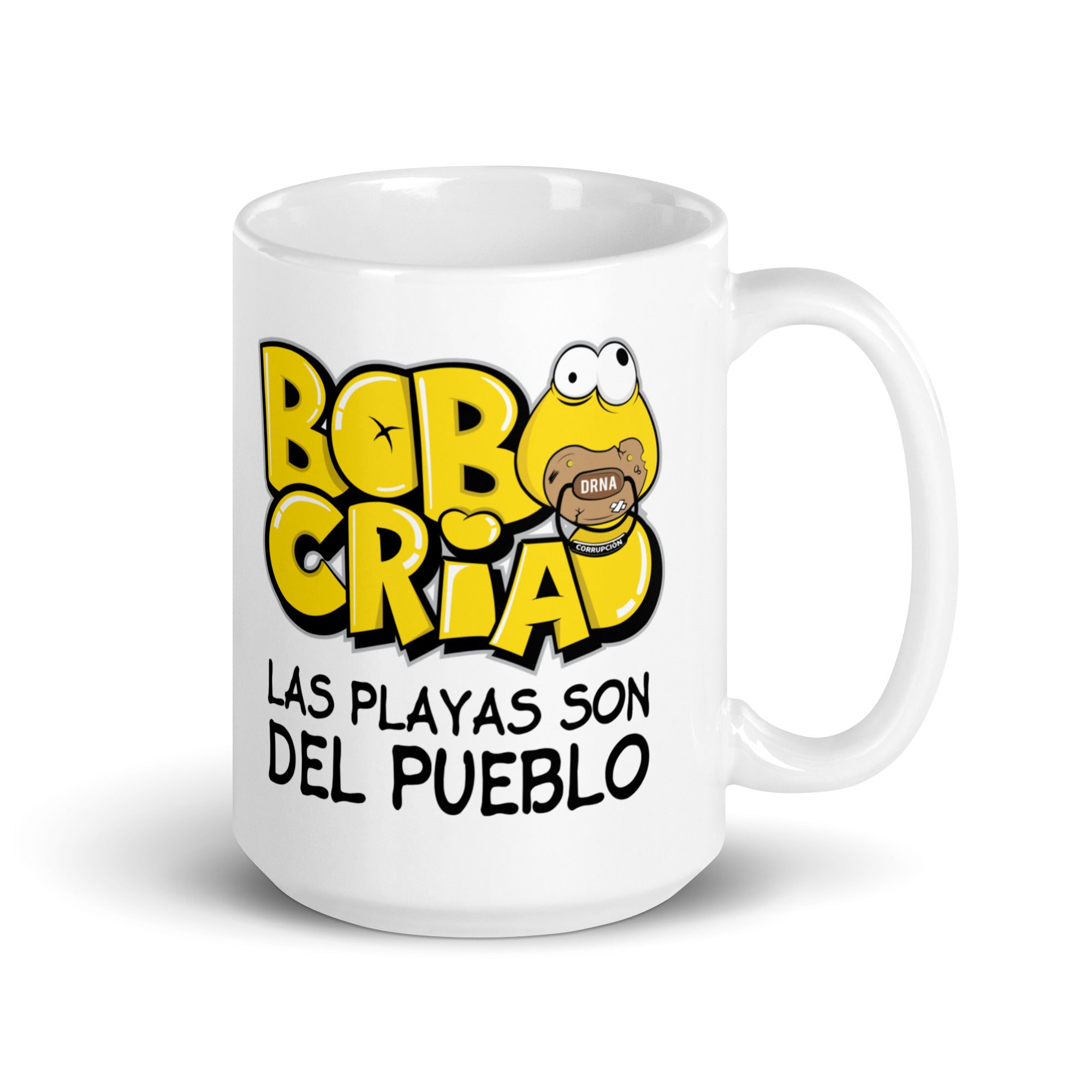 Bobo Criao Taza Ceramica Blanca 11/15onz